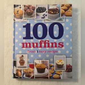 📕100 Muffins From 1 Easy Recipe Cookbook